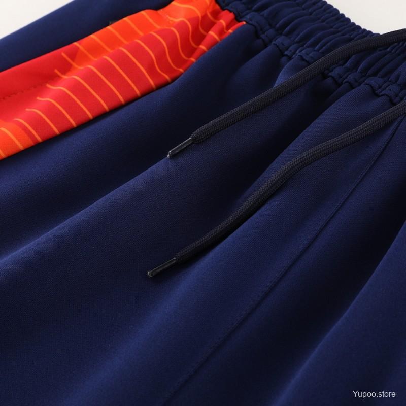 Conjunto de Treino Espanha 2024 - Casaco sem Capuz