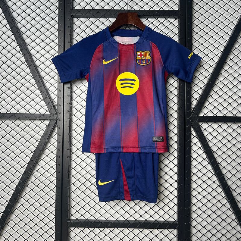 Conjunto Infantil Barcelona 2025/26 - Home