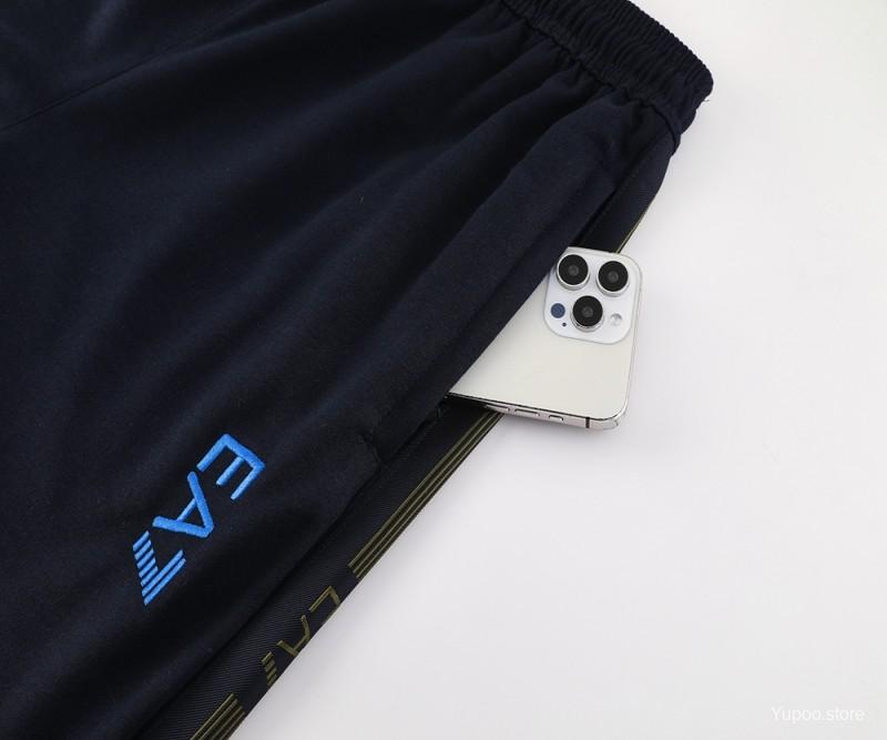 Conjunto de Treino Napoli 2024-25 - Casaco Com Capuz