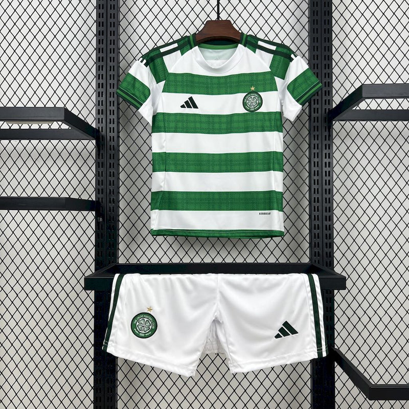 Conjunto Infantil Celtic 2025/26 - Home