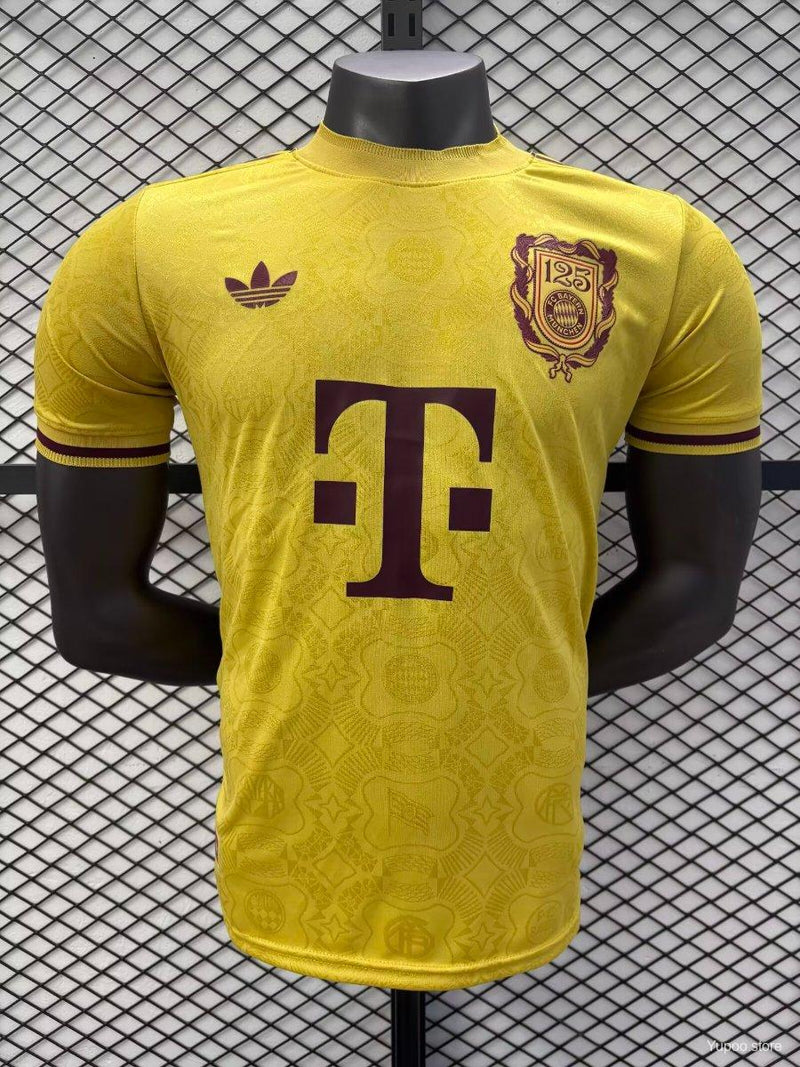 Camisola FC Bayern Munique 2025-26 Edição 125º Aniversário Versão Jogador