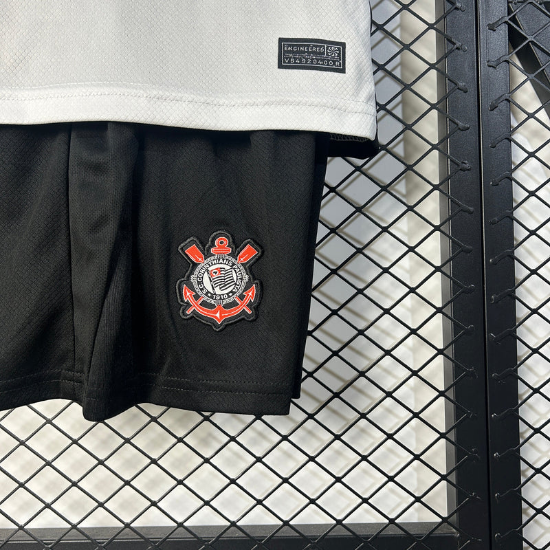 Conjunto Infantil Corinthians 2025/26 - Home