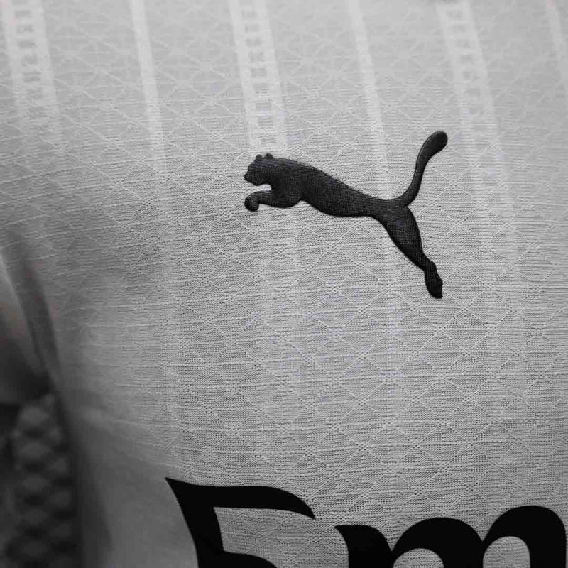 Camisola Ac Milan 2024-25 Away Branca Versão Jogador