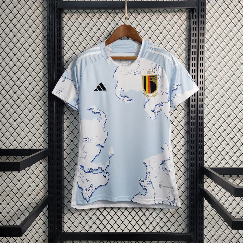 Camisola Feminina Seleção Bélgica 2023/24 Away
