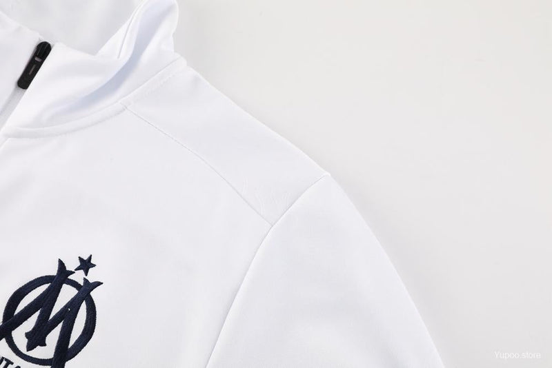 Conjunto de Treino Olympique Marselha 2024-25 - Casaco sem Capuz