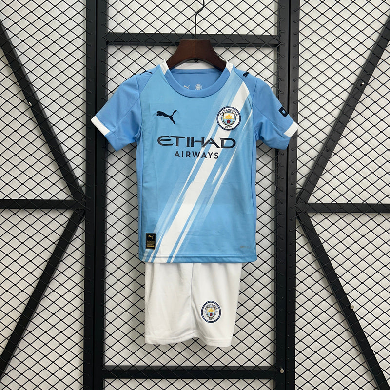 Conjunto Infantil Manchester City 2025/26 - Home