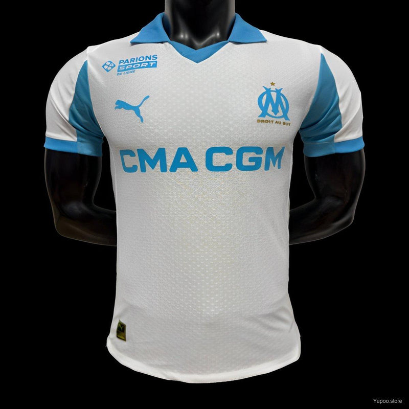 Camisola Olympique Marselha 2025-26 Home Versão Jogador