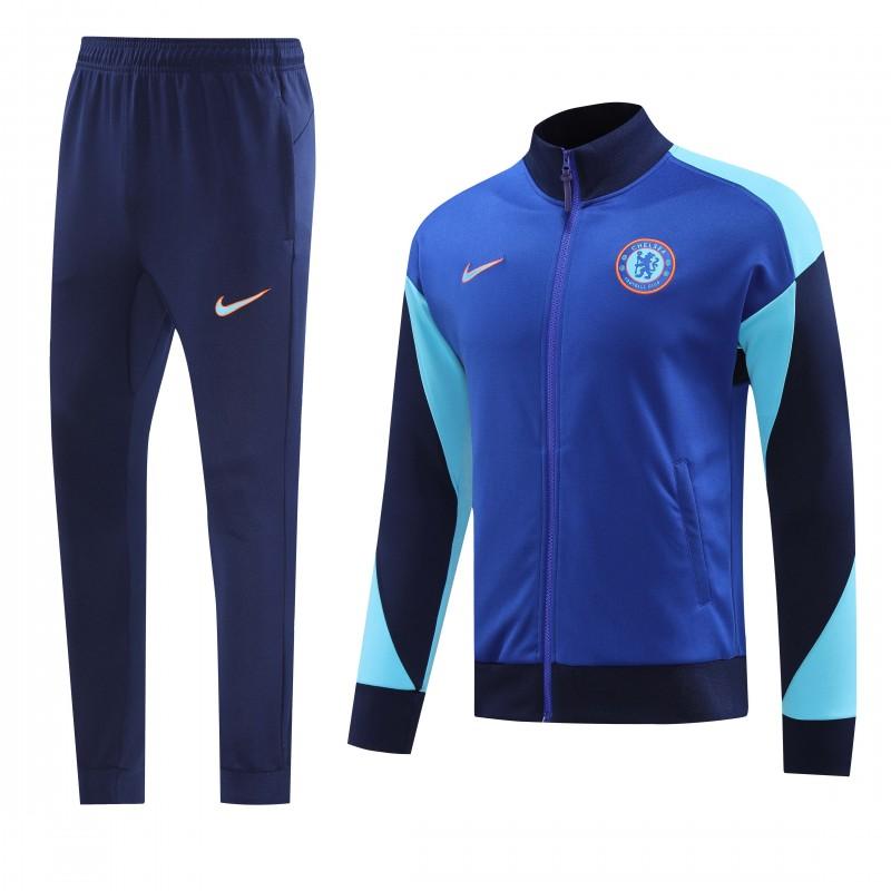 Conjunto de Treino Chelsea 2024-25 - Casaco sem Capuz