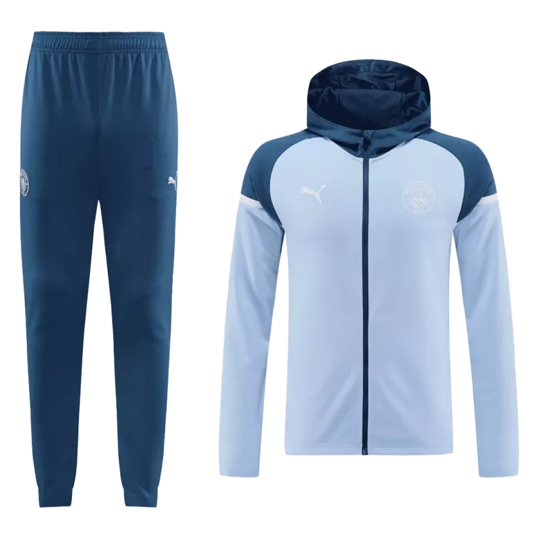Conjunto de Treino Manchester City 2024-25 - Casaco Com Capuz