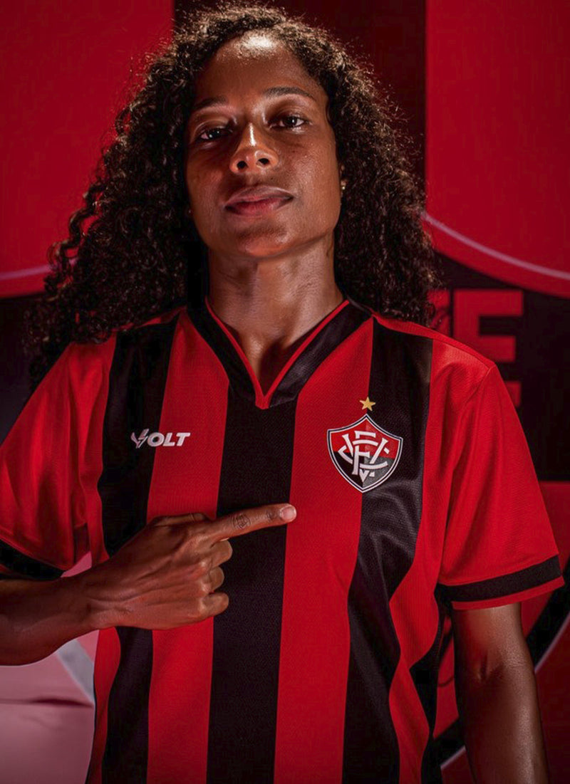 Camisola Feminina Vitória  2024/25 -  Home