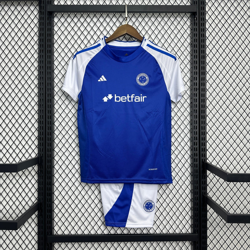 Conjunto Infantil Cruzeiro 2025/26 - Home