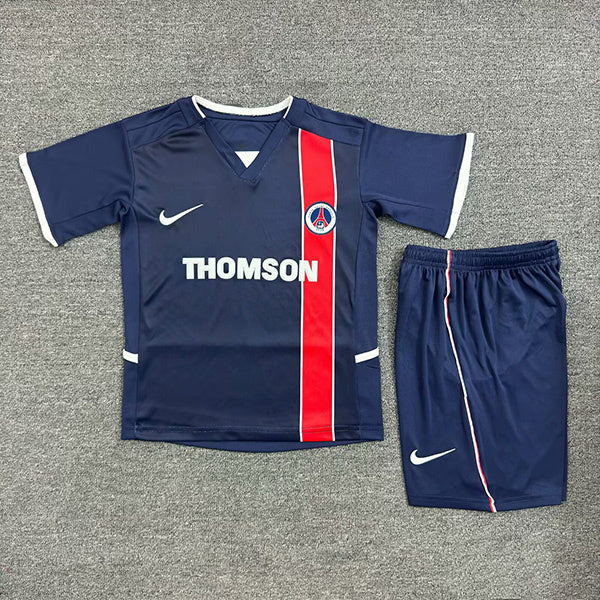 Conjunto Infantil Retrô FC Paris Saint - Germain 2002-03 Home