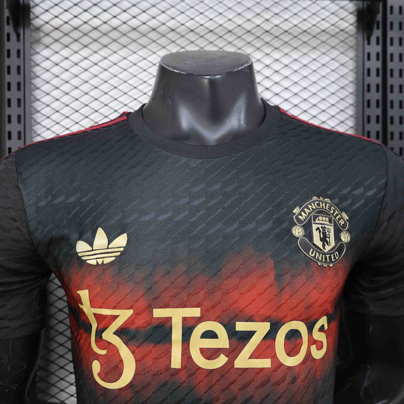 Camisola Manchester United 2024-25 Pré-Match Versão Jogador