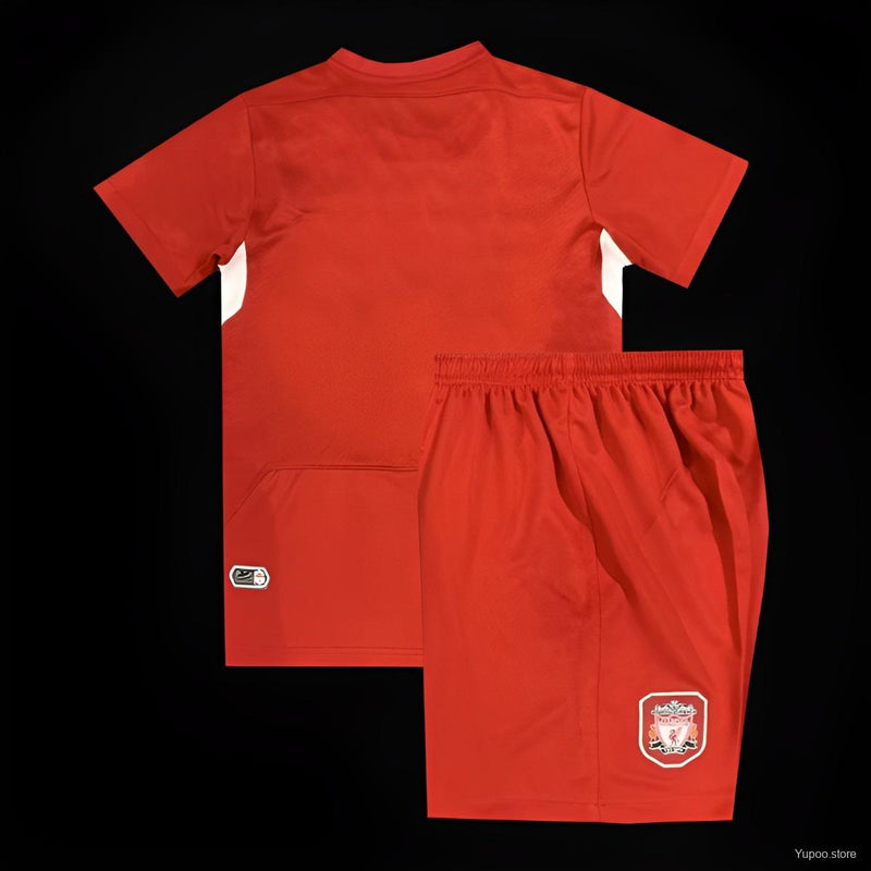 Conjunto Infantil Retrô Liverpool 2004-05 - Home  UCL