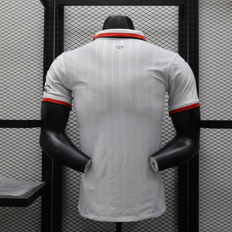 Camisola Ac Milan 2024-25 Away Branca Versão Jogador