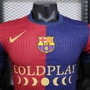 Camisola FC Barcelona 2024-25 Edição Coldplay Versão Jogador