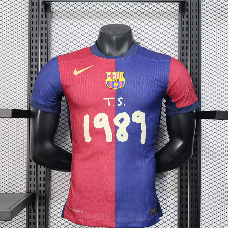 Camisola FC Barcelona 2025-26 Edição Especial 1989 Versão Jogador