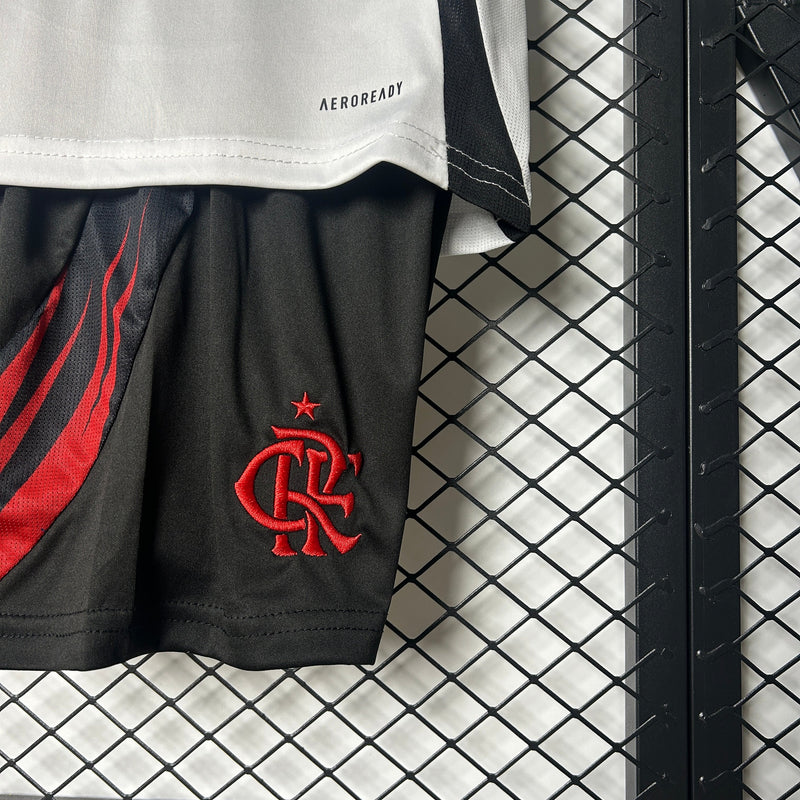 Conjunto Infantil Flamengo 2025/26 - Away
