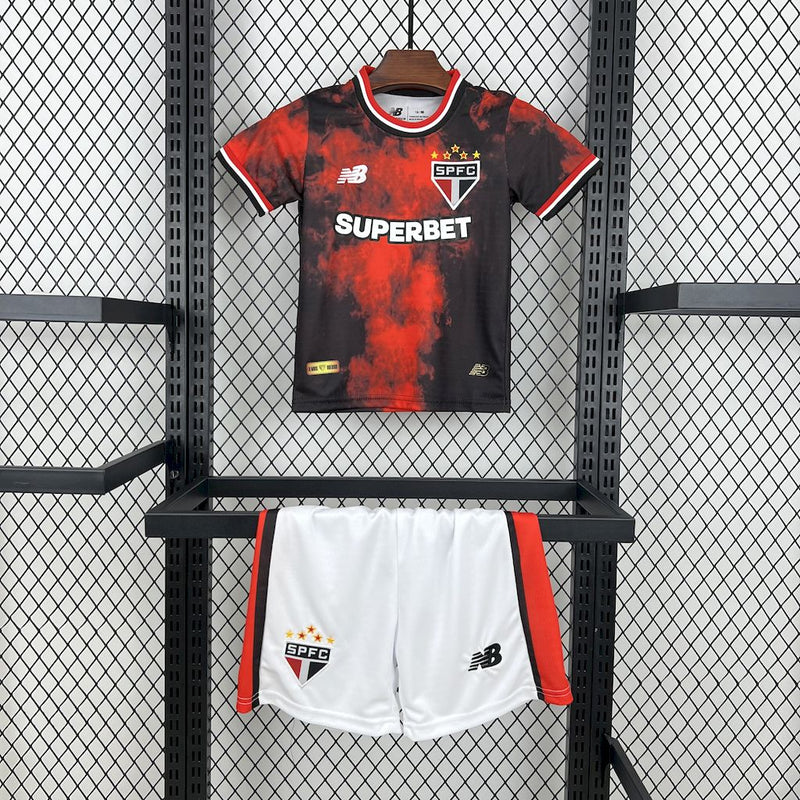 Conjunto Infantil São Paulo 2024/25 - Terceira