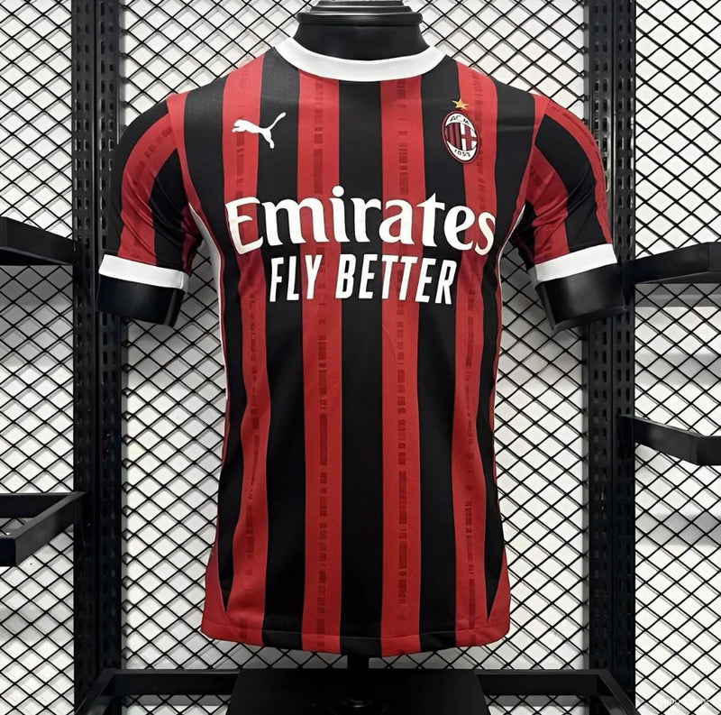 Camisola Ac Milan 2024-25 Home Versão Jogador