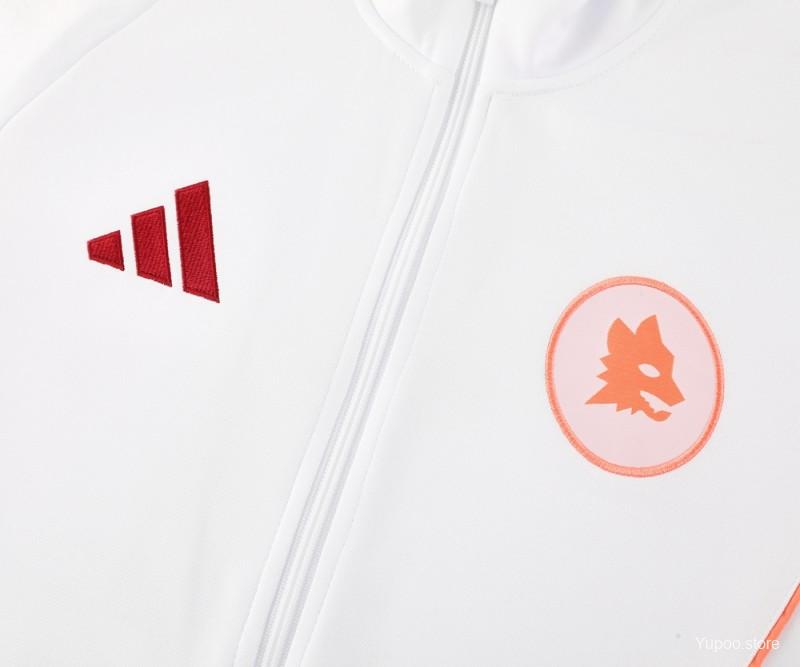 Conjunto de Treino AS Roma 2024-25 - Casaco sem Capuz