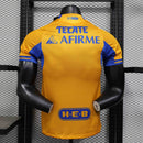 Camisola UANL Tigres 2025-26 Home Versão Jogador