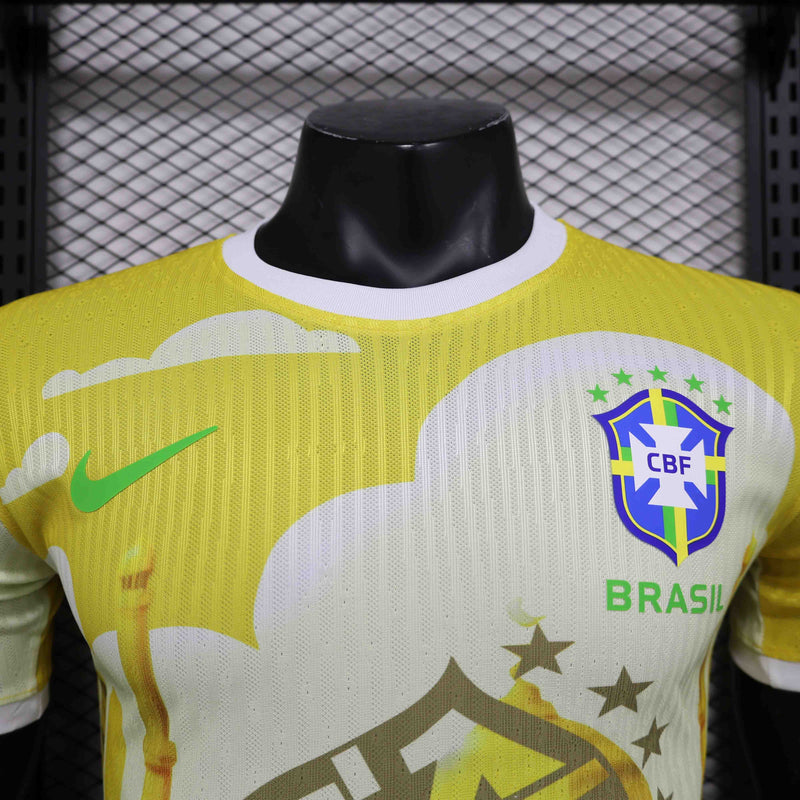Camisola Brasil 2024 Edição Especial Versão Jogador