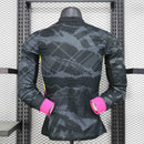 Camisola Manga Comprida Chelsea 2024-25 Away Preta Versão Jogador