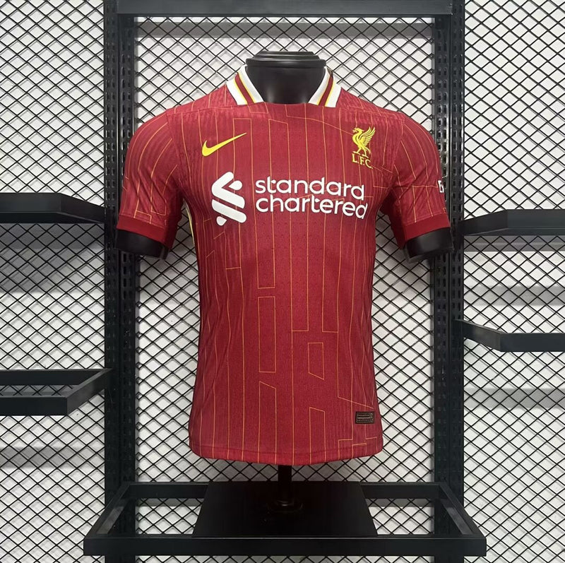 Camisola Liverpool 2024-25 Home Versão Jogador