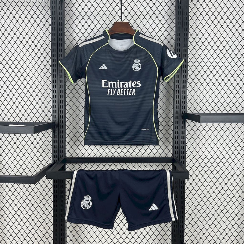 Conjunto Infantil Real Madrid 2025/26 - Away
