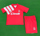 Conjunto Infantil Liverpool Retrô 1991-92 Home