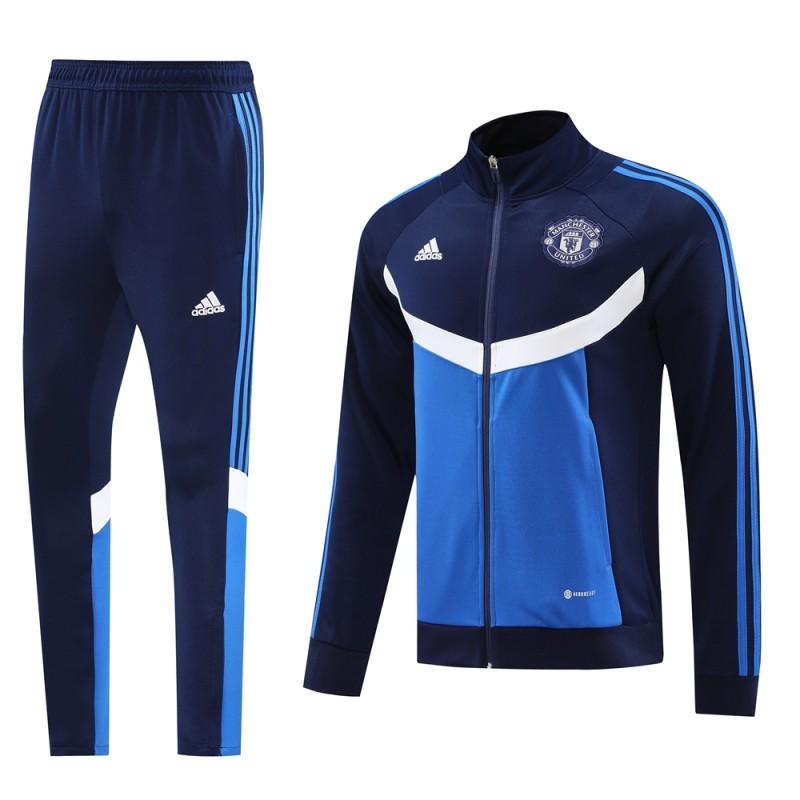 Conjunto de Treino Manchester United 2024-25 - Casaco sem Capuz