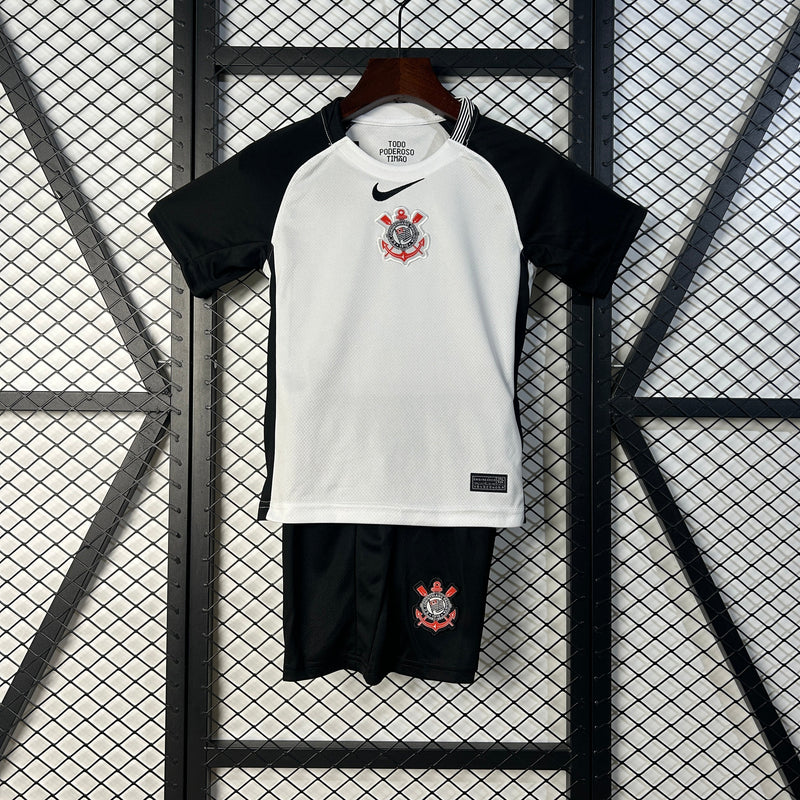 Conjunto Infantil Corinthians 2025/26 - Home