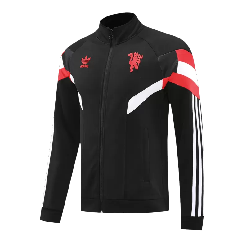 Conjunto de Treino Manchester United 2024-25 - Casaco sem Capuz