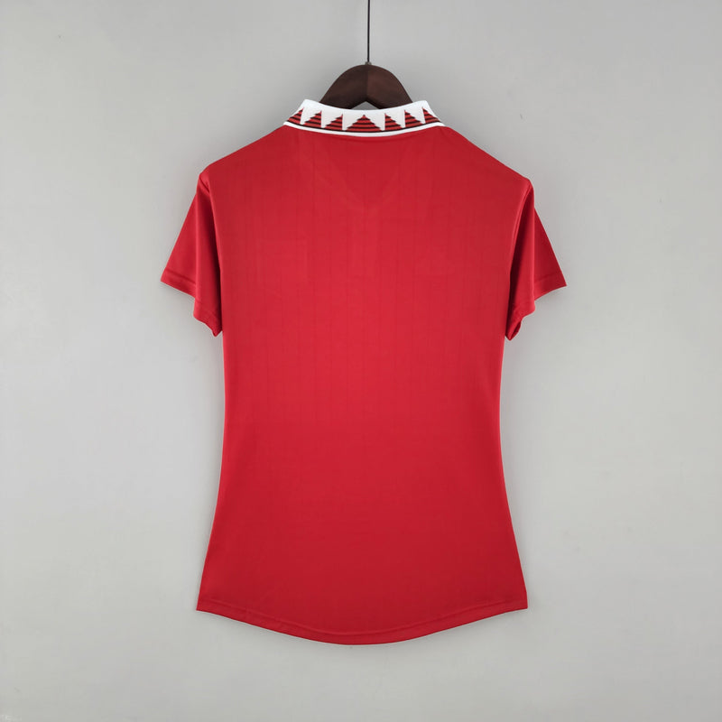 Camisola Feminina Manchester United 2022/23 Home