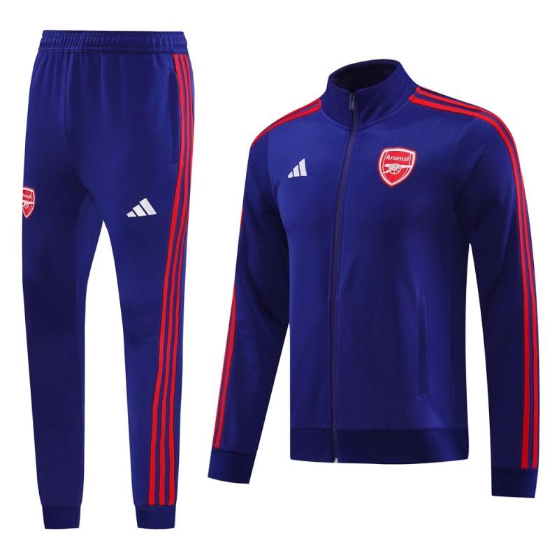Conjunto de Treino Arsenal 2024-25 - Casaco sem Capuz