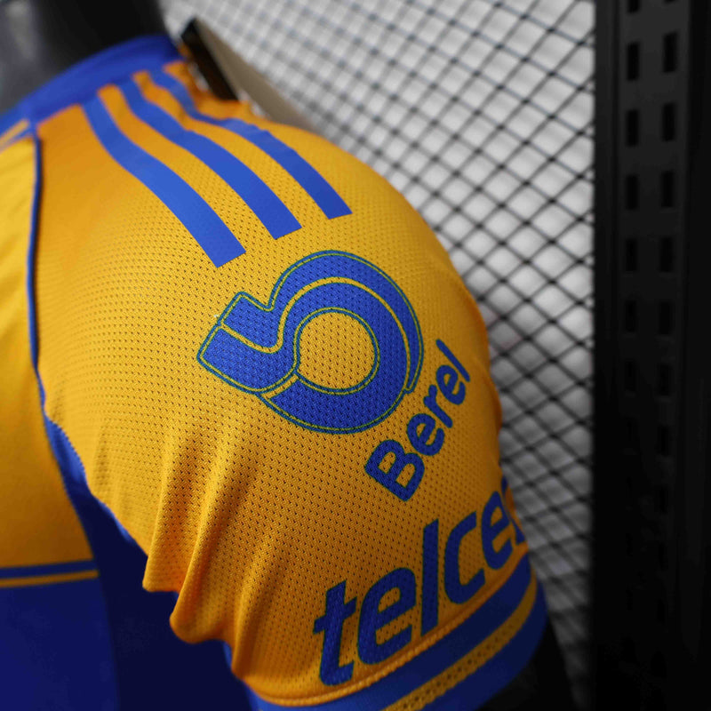 Camisola UANL Tigres 2025-26 Home Versão Jogador