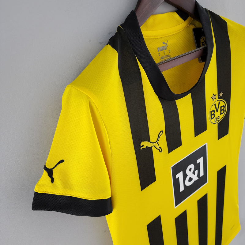 Camisola Feminina Borussia Dortmund 2022/23 Home