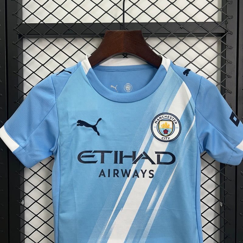Conjunto Infantil Manchester City 2025/26 - Home