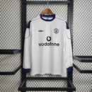 Camisola Retrô Manga Comprida Manchester United 2000-01 Away