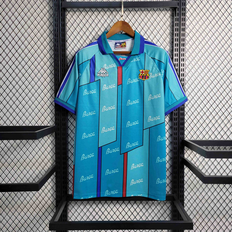 Camisola Retrô FC Barcelona 1996-97 Alternativa