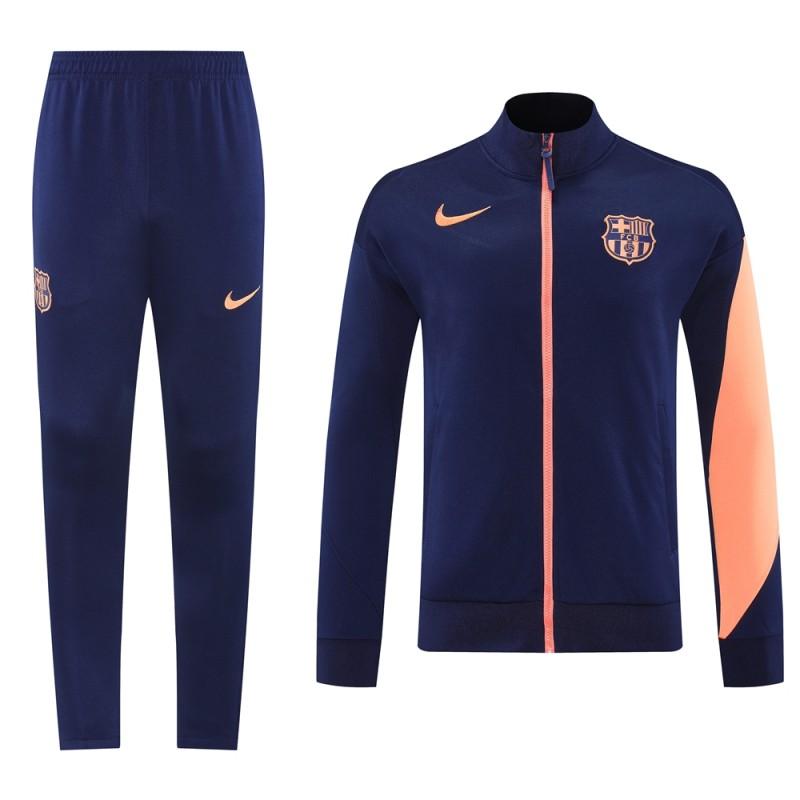 Conjunto de Treino FC Barcelona 2025-26 - Casaco sem Capuz