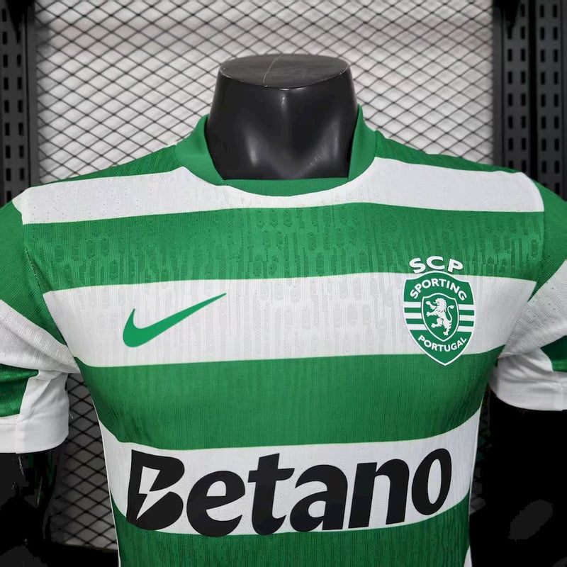 Camisola Sporting 2025-26 Home Versão Jogador