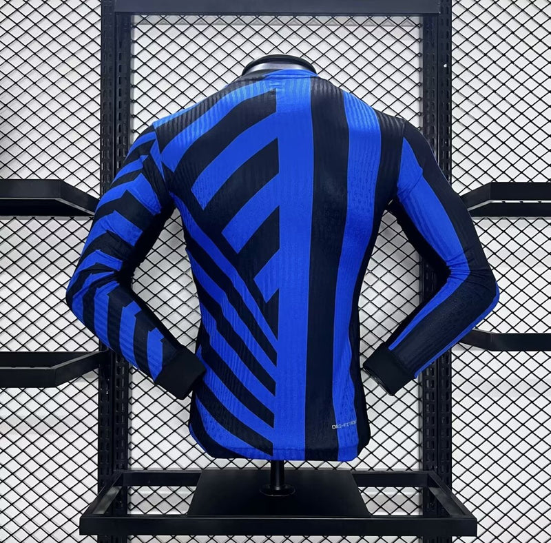 Camisola Manga Comprida Inter Milão 2024-25 Home Versão Jogador