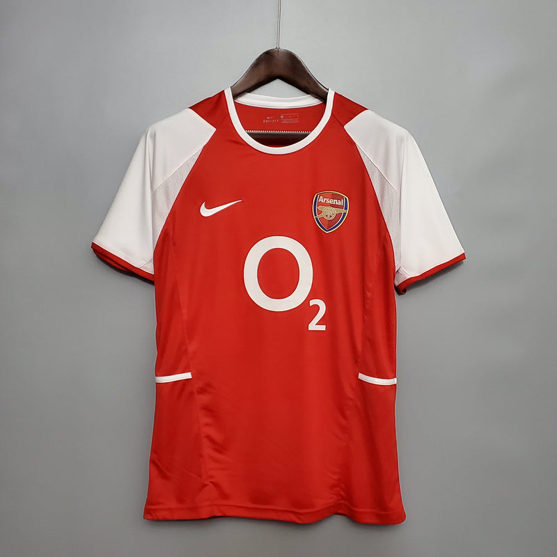Camisola Arsenal 2003/04 Home Retrô