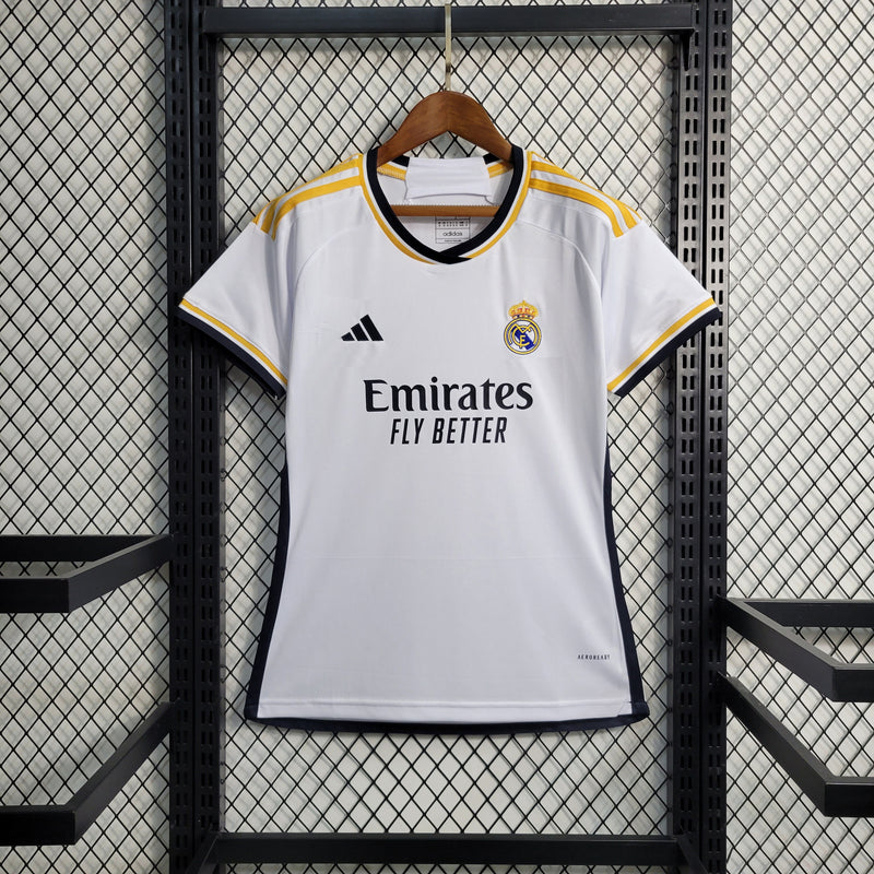 Camisola Feminina Real Madrid 2023/24 Home
