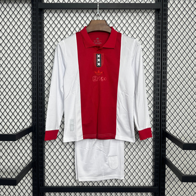 Conjunto Infantil Ajax 2025/26 - Aniversário