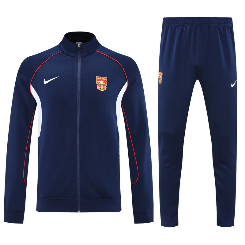 Conjunto de Treino Arsenal 2025-26 - Casaco sem Capuz