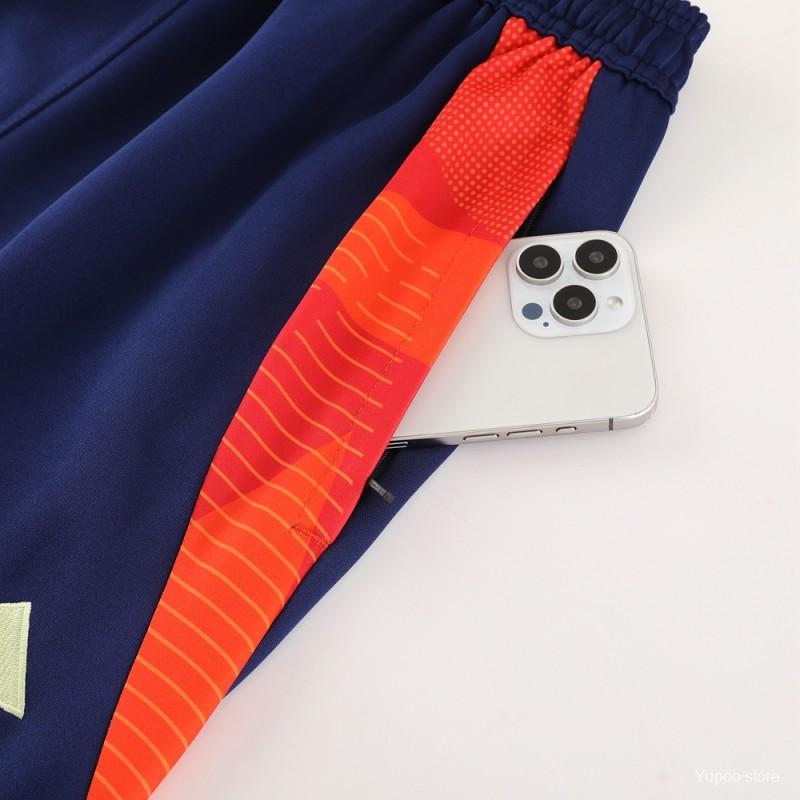 Conjunto de Treino Espanha 2024 - Casaco sem Capuz