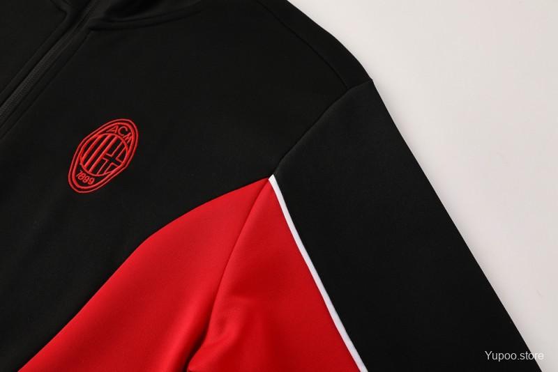 Conjunto de Treino Ac Milan 2025-26 - Casaco sem Capuz